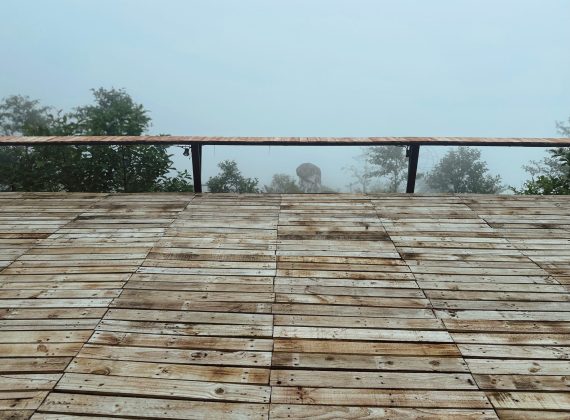 Sân Gỗ Cắm Trại